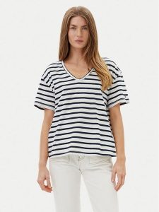 Tommy Hilfiger T-Shirt WW0WW44551 Granatowy Regular Fit. Niebieskie t-shirty TOMMY HILFIGER, l, bez wzorów, z bawełny, bez kołnierzyka, bez ramiączek. Za 199,99 zł.