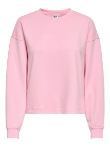 ONLY Bluza w kolorze jasnoróżowym rozmiar: M. Różowe bluzy ONLY, m, bez wzorów, bez kaptura. Za 82,99 zł.