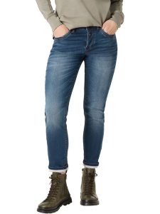 Timezone Dżinsy - Skinny fit - w kolorze niebieskim rozmiar: 32. Niebieskie jeansy Timezone, bez wzorów. Za 135,81 zł.