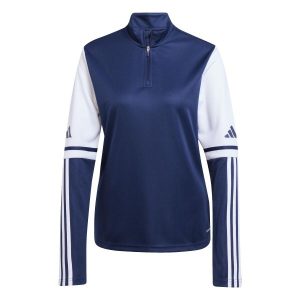 Damski top treningowy adidas Squadra 25. Białe swetry klasyczne ADIDAS, na zimę, z tkaniny, bez kołnierzyka. Za 131,99 zł.