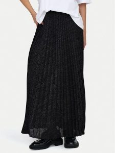JDY Spódnica plisowana Amalfi 15349524 Czarny Regular Fit. Czarne spódnice JDY, s, bez wzorów, z syntetyku. Za 119,99 zł.
