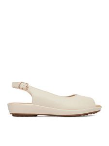 Go Soft Sandały CEO-R25SS02354 Beżowy jasny. Brązowe sandały Go Soft, bez wzorów, ze skóry, bez obcasa, na płaskiej podeszwie, bez zapięcia. Za 119,99 zł.