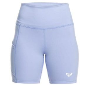 Spodenki turystyczne damskie Roxy Heart Into It. Fioletowe spodenki sportowe Roxy, bez wzorów, z elastanu, trekkingowe. Za 132,00 zł.