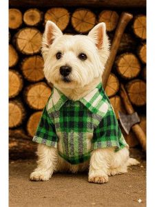 Paws&Whiskers Koszula w kolorze zielonym dla psa rozmiar: L. Zielone koszule Paws&Whiskers, l, bez wzorów, z bawełny, bez kołnierzyka, bez ramiączek. Za 89,95 zł.