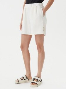 Liu Jo Szorty materiałowe TA5227 J4869 Écru Relaxed Fit. Szorty Liu Jo, bez wzorów, z materiału. Za 359,99 zł.