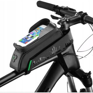 Sakwa na smartfona Rockbros 029-1BK 6". Czarne torebki klasyczne ROCKBROS, bez wzorów, bez dodatków. Za 109,99 zł.