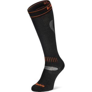 Skarpety narciarskie Bridgedale Ski Ultra Fit Merino P. Czarne skarpetki Bridgedale, bez wzorów. Za 85,99 zł.