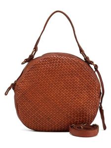 Melina C Skórzana torebka "Belfiore" w kolorze jasnobrązowym - 25 x 23 x 6 cm rozmiar: onesize. Brązowe torebki klasyczne Melina C, bez wzorów, z materiału, przez ramię, bez dodatków. Za 404,99 zł.