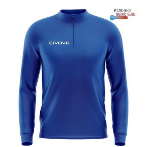 Bluza piłkarska dla dorosłych Givova Maglia Tecnica niebieska. Niebieskie bluzy Givova, xl, bez wzorów, z poliesteru, bez kaptura. Za 74,19 zł.