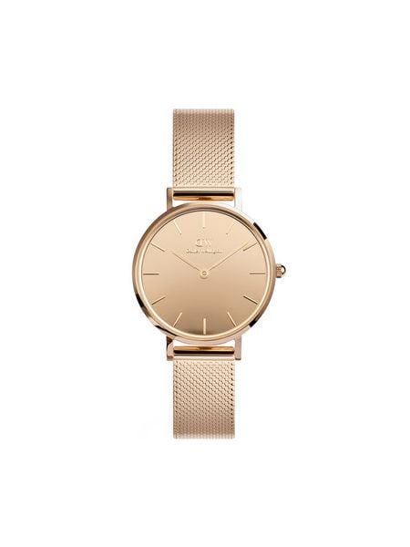 Daniel Wellington Zegarek Petite Reflection 28 DW00100795 Różowe złoto. Czerwone, analogowe zegarki Daniel Wellington. Za 599,99 zł.