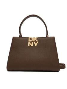 DKNY Torebka Foster R52D1L93 Brązowy. Brązowe torebki klasyczne DKNY, bez wzorów, ze skóry, bez dodatków. Za 669,99 zł.