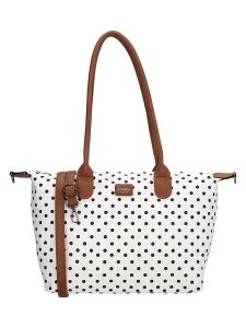 Charm Shopper bag "Buckingham" w kolorze białym - 42 x 25 x 15 cm rozmiar: onesize. Białe shopper bag Charm, bez wzorów, z materiału, na ramię, bez dodatków. Za 82,99 zł.