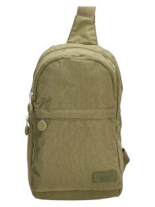 Beagles Saszetka "Vilhena" w kolorze khaki - 19 x 32 x 7 cm rozmiar: onesize. Brązowe nerki i saszetki Beagles, bez wzorów, z materiału. Za 52,45 zł.