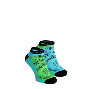 Skarpety E9 Odd Rocks Low2.5. Zielone skarpetki E9, bez wzorów. Za 52,99 zł.