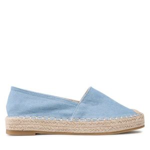 Espadryle Jenny Fairy. Niebieskie espadryle Jenny Fairy, bez wzorów, bez obcasa. Za 99,99 zł.