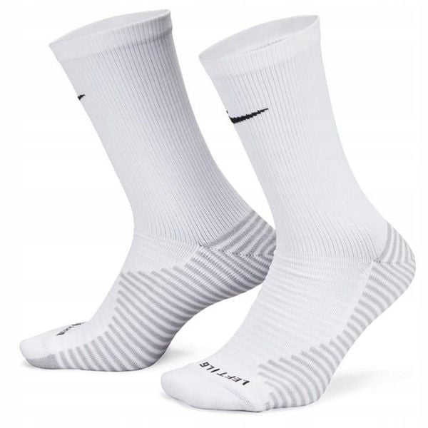 Skarpety Nike Strike sportowe. Białe skarpetki Nike, bez wzorów. Za 69,63 zł.