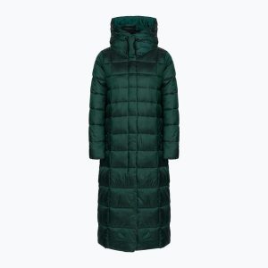 Kurtka puchowa damska CMP Coat Fix Hood. Zielone kurtki CMP, na zimę, xs, bez wzorów, z puchu, bez kaptura. Za 349,99 zł.