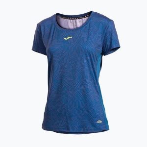 Koszulka do biegania damska Joma R-Nature. Niebieskie koszulki sportowe JOMA, bez wzorów, bez ramiączek, do biegania. Za 99,99 zł.