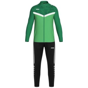Kombinezon unisex JAKO z poliestru Iconic. Zielone kombinezony JAKO, xl, bez wzorów, z dresówki, sportowe, bez kołnierzyka, bez ramiączek. Za 274,47 zł.