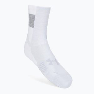 Skarpety treningowe Under Armour ArmourDry Run Crew. Białe skarpetki Under Armour, bez wzorów. Za 34,99 zł.