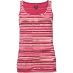 Glemo Top damski BATLERA — Fuksja. Czerwone topy LOOP, bez wzorów, z bawełny, wakacyjne, bez kołnierzyka, bez ramiączek. Za 141,99 zł.