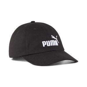 Czapka z daszkiem z logo No. 1 ESS PUMA Black. Białe czapki Puma, bez wzorów, sportowe. Za 78,64 zł.