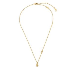 Naszyjnik Coach. Żółte naszyjniki Coach, złote. Za 399,99 zł.