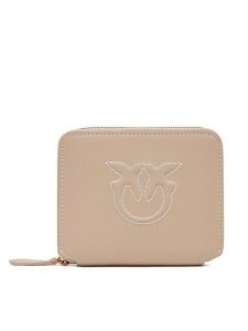 PINKO Portfel Taylor Zip Around PE 25 PCPL 100249 A2AN Beżowy. Brązowe portfele Pinko, bez wzorów, ze skóry. Za 439,99 zł.