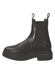 GANT Footwear Skórzane sztyblety "Zandrin" w kolorze czarnym rozmiar: 41. Czarne botki GANT Footwear, bez wzorów, ze skóry, bez zapięcia. Za 483,17 zł.