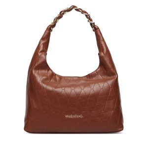 Torebka Valentino. Brązowe torebki klasyczne Valentino, bez wzorów, bez dodatków. Za 679,99 zł.