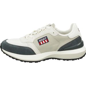 GANT Footwear Skórzane sneakersy "Abrilake" w kolorze szaro-białym rozmiar: 38. Białe trampki GANT Footwear, bez wzorów, z materiału, bez zapięcia. Za 197,63 zł.