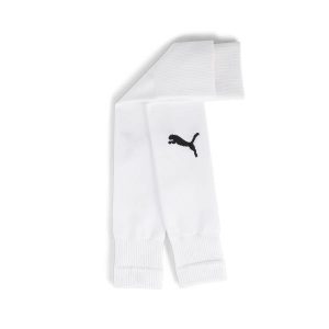 Skarpetki bez stóp Puma. Białe skarpetki Puma, bez wzorów, z materiału. Za 42,99 zł.