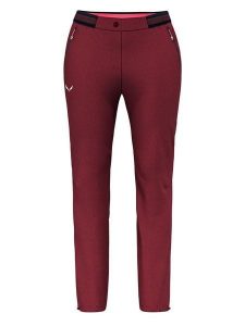 Salewa Spodnie funkcyjne "Pedroc 2" w kolorze czerwonym rozmiar: 40. Czerwone spodnie dresowe Salewa, bez wzorów. Za 245,96 zł.