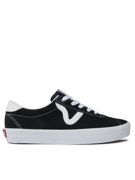 Vans Tenisówki Sport Low VN000CQRBZW1 Czarny. Czarne trampki Vans, bez wzorów, ze skóry, bez zapięcia. Za 239,99 zł.