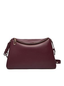 TOUS Torebka City 2002303321 Bordowy. Czerwone torebki klasyczne Tous, bez wzorów, ze skóry, bez dodatków. Za 649,00 zł.