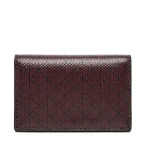 Portfel Calvin Klein. Czerwone portfele Calvin Klein, bez wzorów. Za 249,99 zł.