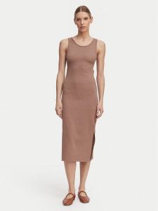 Roxy Sukienka codzienna Good Keepsake ERJKD03442 Zielony Regular Fit. Zielone kombinezony Roxy, s, bez wzorów, z syntetyku, bez kołnierzyka, bez ramiączek. Za 259,99 zł.