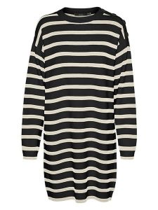 Vero Moda Sukienka w kolorze czarnym rozmiar: XL. Czarne sukienki Vero Moda, na co dzień, xl, bez wzorów, z włókna, bez kołnierzyka, bez ramiączek, mini, proste. Za 123,25 zł.