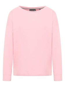 ELBSAND Bluza "Riane" w kolorze jasnoróżowym rozmiar: M. Różowe bluzy ELBSAND, m, bez wzorów, z bawełny, bez kaptura. Za 121,99 zł.