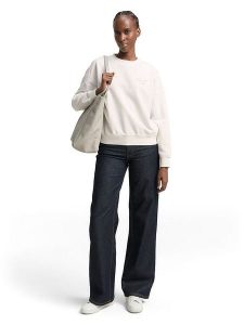 Tom Tailor Bluza w kolorze kremowym rozmiar: S. Brązowe bluzy Tom Tailor, s, bez wzorów, bez kaptura. Za 74,46 zł.