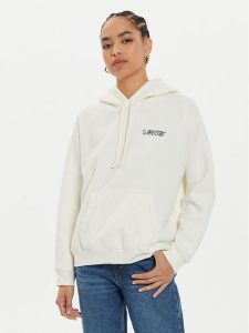 Levi's® Bluza Graphic Everyday A8801-0008 Biały Regular Fit. Białe bluzy s, bez wzorów, z syntetyku, bez kaptura. Za 189,99 zł.