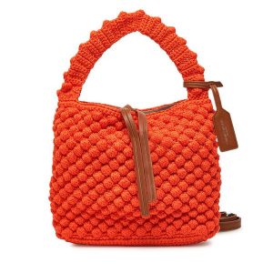 Torebka Gianni Chiarini. Pomarańczowe torebki klasyczne Gianni Chiarini, bez wzorów, bez dodatków. Za 569,99 zł.