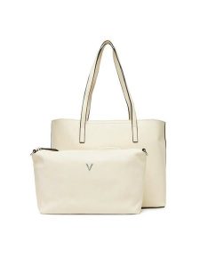 Valentino Torebka VBS8WK01 Écru. Shopper bag Valentino, bez wzorów, ze skóry, bez dodatków. Za 359,99 zł.