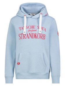 Eight2Nine Bluza w kolorze błękitnym rozmiar: S. Niebieskie bluzy Eight2Nine, s, bez wzorów, z bawełny, z kapturem. Za 108,49 zł.