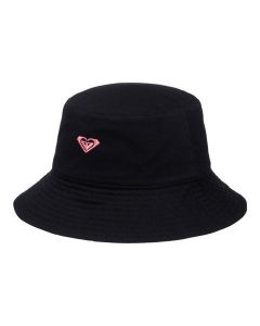 Kapelusz bucket dla Kobiety JASMINE PARADISE Czarny. Czarne kapelusze Roxy, bez wzorów, z bawełny. Za 129,99 zł.