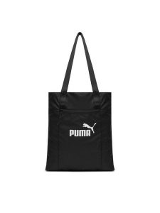 Puma Torebka BASE EA TOTE 9172401 Czarny. Czarne torebki klasyczne Puma, bez wzorów, z materiału, bez dodatków. Za 79,99 zł.