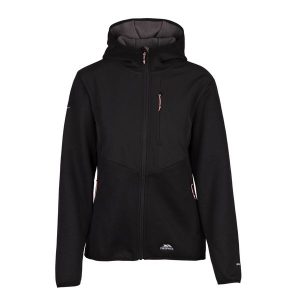 Damska Bluza Polarowa Tierra. Czarne bluzy Trespass, na zimę, l, bez wzorów, z polaru, bez kaptura. Za 182,99 zł.