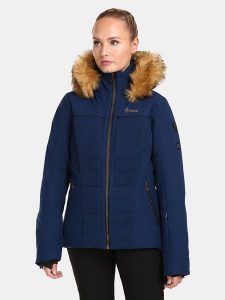 Kilpi Kurtka narciarska "Emilin" w kolorze granatowym rozmiar: 36. Niebieskie kurtki sportowe Kilpi, m, z aplikacjami, bez kaptura, narciarskie. Za 588,81 zł.