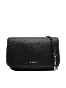 Aldo Torebka Riverly 14143648 Czarny. Czarne torebki wieczorowe ALDO, bez wzorów, ze skóry, bez dodatków. Za 139,99 zł.