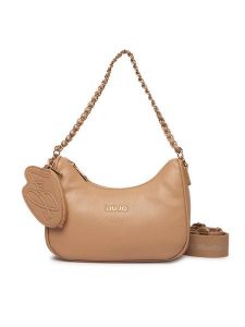 Liu Jo Torebka AA6180 E1012 Brązowy. Brązowe listonoszki Liu Jo, bez wzorów, ze skóry, bez dodatków. Za 599,99 zł.